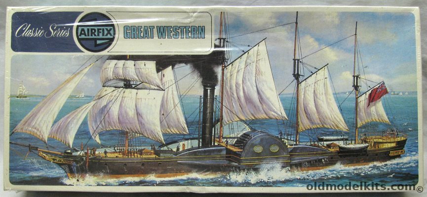 Airfix 1/180 Great Western Ocean Liner, 08252-3 plastic model kit